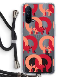 Dogs: OnePlus Nord CE 5G Transparant Hoesje met koord