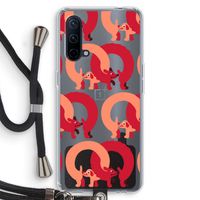 Dogs: OnePlus Nord CE 5G Transparant Hoesje met koord Dogs: OnePlus Nord CE 5G Transparant Hoesje met koord