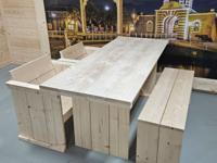 Tafel Xemm - Een Steigerhouten Tafel met Stoere Uitstraling