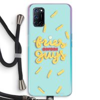 Always fries: Oppo A52 Transparant Hoesje met koord