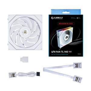 Lian Li 14RTL1W koelsysteem voor computers Computer behuizing Ventilator 14 cm Wit 1 stuk(s)