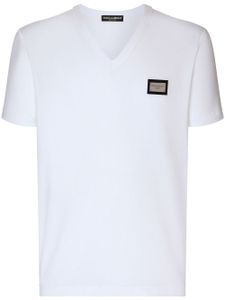 Dolce & Gabbana t-shirt à logo - Blanc