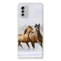 Nokia G60 TPU Hoesje Paarden