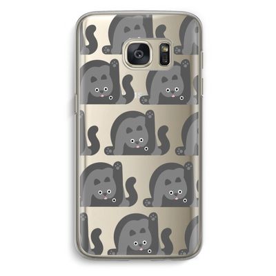 Cats: Samsung Galaxy S7 Transparant Hoesje