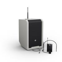LD Systems ANNY 8 BPH 8 Inch Draagbare Accu Speaker met draadloze headset en Bodypack urban grey - thumbnail