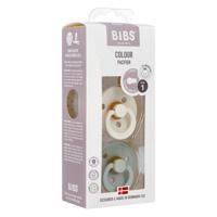 Bibs 1 Fopspeen Duo Sage Ivory