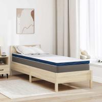 Matraspads Wit en Blauw 70 x 200 cm