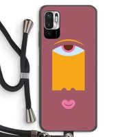 Mono V: Xiaomi Redmi Note 10 5G Transparant Hoesje met koord Mono V: Xiaomi Redmi Note 10 5G Transparant Hoesje met koord