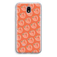 Just peachy: Samsung Galaxy J5 (2017) Transparant Hoesje