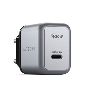 Satechi ST-UC20WCM-EU oplader voor mobiele apparatuur Mobiele telefoon, Tablet Grijs AC Binnen