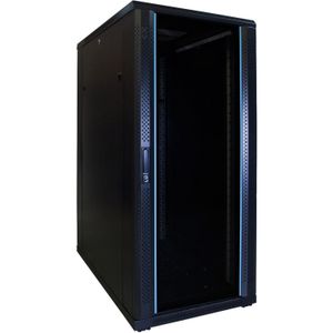 DSI 27U serverkast met glazen deur - DS6027 server rack 600 x 1000 x 1400mm