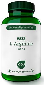 AOV 603 L Arginine 500mg Vegacaps