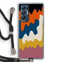 Baar A: Oppo Find X3 Neo Transparant Hoesje met koord