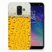 Samsung Galaxy A6 (2018) Siliconen Case Bier - thumbnail