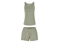 esmara Korte dames pyjama (Olijfgroen, M (40/42))