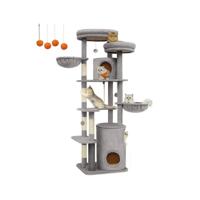 Krabpaal met meerdere verdiepingen