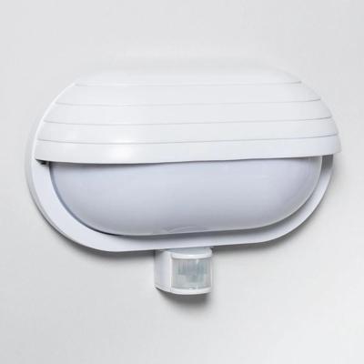 Buitenlamp met sensor wit &apos;Hubo&apos; E27 fitting wit met PIR sensor 264mm