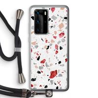 Terrazzo N°12: Huawei P40 Pro Transparant Hoesje met koord