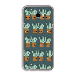 Sansevieria: Samsung Galaxy J4 Plus Transparant Hoesje