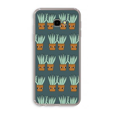 Sansevieria: Samsung Galaxy J4 Plus Transparant Hoesje