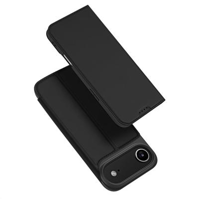 Dux Ducis iPhone 17 Air hoesje - Slim bookcase - Zwart