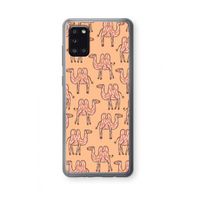 Kameel: Samsung Galaxy A31 Transparant Hoesje