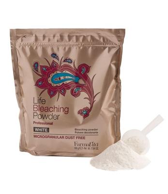 FarmaVita life blondeerpoeder stuifvrij wit 500gr