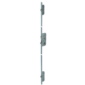 Nemef 4926 Veiligheidsmeerpuntssluiting | krukbediend | SKG*** | DM65mm | PC72mm | voorplaat staal verzinkt 20x1700mm afgerond| DR 1+3/2+4 -