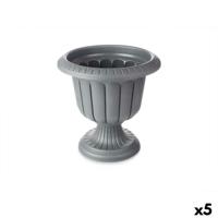 Grondlegger Ibergarden Antraciet Plastic Fluitglas 47,6 x 47 x 47,4 cm (5 Stuks)