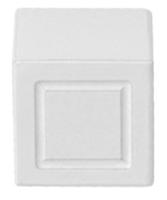Formani Jan des Bouvrie Square JB20M meubelknop - wit