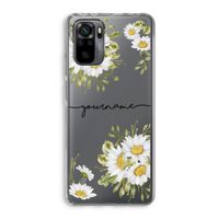 Daisies: Xiaomi Redmi Note 10 Pro Transparant Hoesje