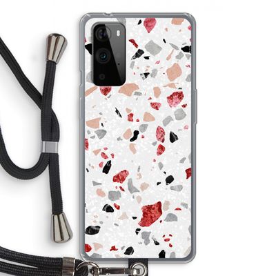 Terrazzo N°12: OnePlus 9 Pro Transparant Hoesje met koord
