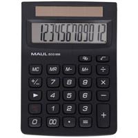 Bureaurekenmachine - MAUL - ECO 650 - 12 cijfers - Zwart