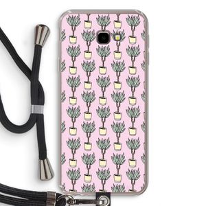 Boompje: Samsung Galaxy J4 Plus Transparant Hoesje met koord