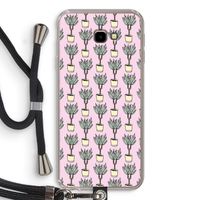 Boompje: Samsung Galaxy J4 Plus Transparant Hoesje met koord