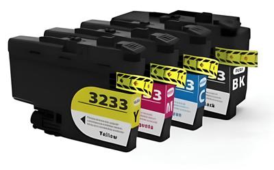Huismerk Brother LC-3233 LC-3235 Inktcartridge - Inktkenners