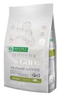 NATURE'S PROTECTION Superior Care White Dogs Grain Free Junior Small Białoryba - droogvoer voor puppy's - 1,5 kg