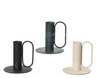 Kandelaar Metaal Ø8,5cm Assorti 1st