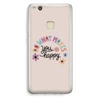 Happy days: Huawei Ascend P10 Lite Transparant Hoesje
