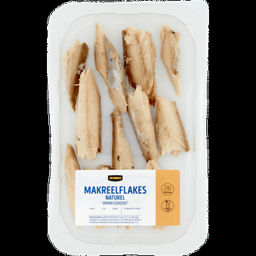 Jumbo Makreelflakes Naturel Warm Gerookt ca. 160 g