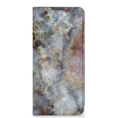 Motorola Moto G22 | Standcase | Marmer Grijs