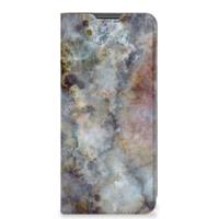 Motorola Moto G22 | Standcase | Marmer Grijs