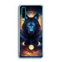 Wolf Dreamcatcher: Huawei P30 Transparant Hoesje Wolf Dreamcatcher: Huawei P30 Transparant Hoesje
