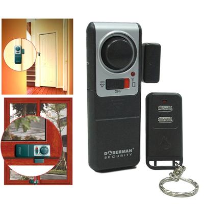 DOBERMAN SE-0137 4 in 1 huishouden anti-diefstal deur en raam magnetische voorjaar sensor Super luid eenvoudig alarm set