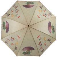 Esschert Design paraplu Paddestoelen 120 cm polyester beige - thumbnail