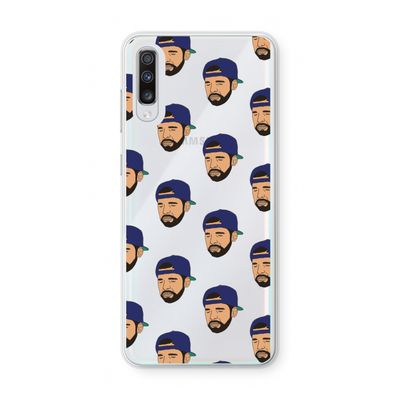 Drake Away: Samsung Galaxy A70 Transparant Hoesje