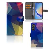 Samsung Galaxy A24 4G | Book Case | Polygon Dark