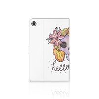 Tablettasje Lenovo Tab M10 Plus 3rd Gen 10.6 inch Boho Skull - thumbnail