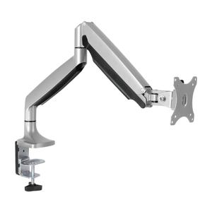 LogiLink BP0042 Monitor-tafelbeugel 1-voudig 33,0 cm (13) - 81,3 cm (32) Zilver In hoogte verstelbaar, Kantelbaar, Zwenkbaar, Draaibaar