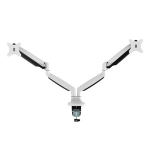 NeoMounts Flat Screen Desk mount (10-32 ) desk clamp/grommet - [NM-D750DWHITE]